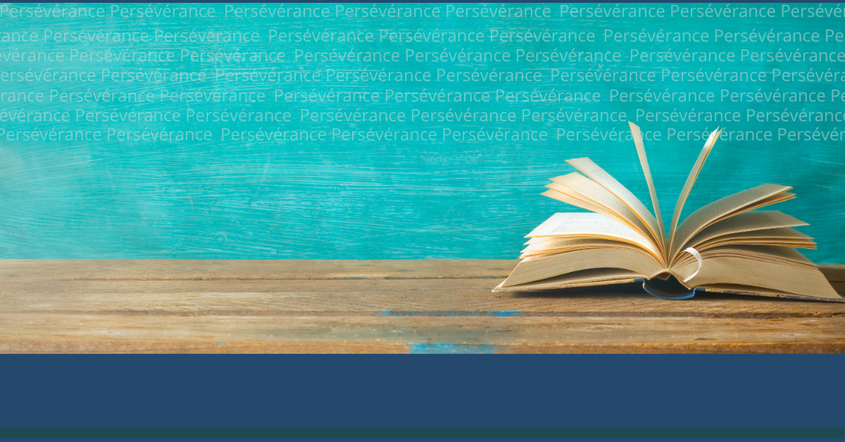 On souligne ta persévérance !